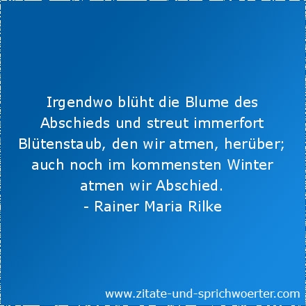 Zitate abschied 24 Zitate